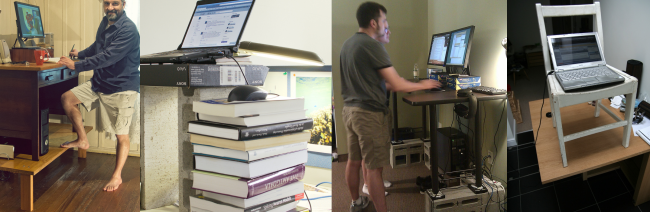 How To Modify Your Existing Desk to Make It a Standing Desk